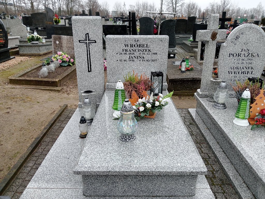 Grób Janina Wróbel