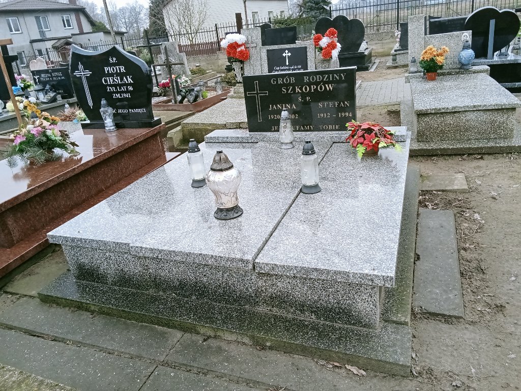 Grób Janina Szkop