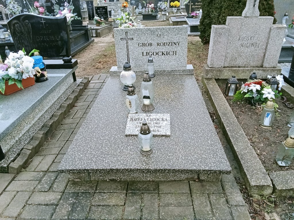 Grób Józefa Ligocka